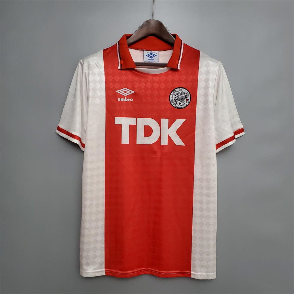 AAA Quality Ajax 89/91 Home Soccer Jersey